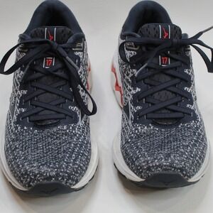 Mizuno‎ Wave Inspire 17 Running Shoes Men's Size 9 Waveknit Athletic Sneakers